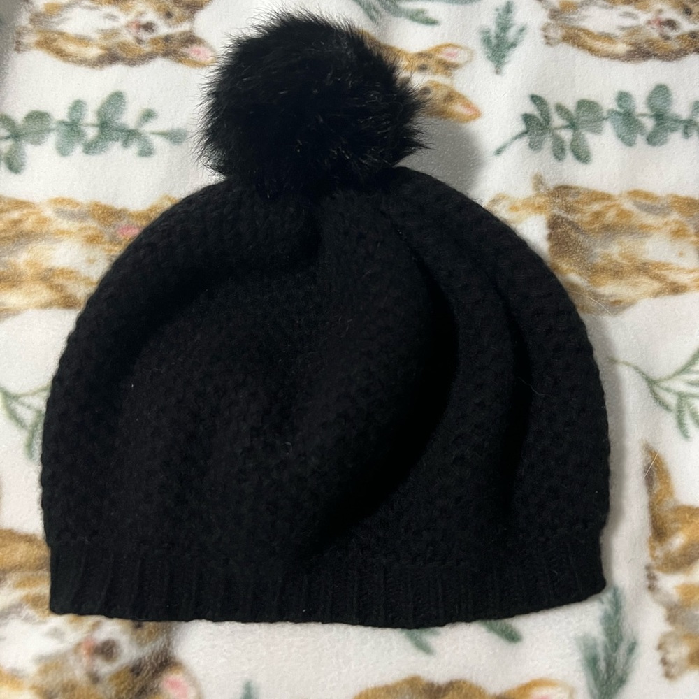 Ugg slouchy pompom beanie